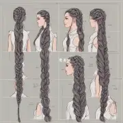 女生应该在什么情况下使用不同的发髻辫子或盘发方式以展示她的长直发？