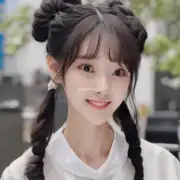 有没有类似齐刘海的女孩子头发型照片可以参考？