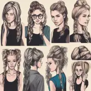 女生如何编出不同的发型？