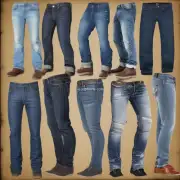 有没有一些流行的搭配方式可以帮助人们更好地穿戴他们的牛仔裤？