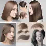 哪些特定类型的头发最适合发际线下沉女性使用刘海遮盖额头区域并凸显脸部轮廓？