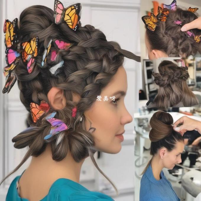 如何将自己的长发变成一个美丽的蝴蝶结发型？